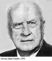 Portrait of George Adlai Feather