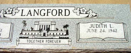 LANGFORD, Judith L. - Yavapai County, Arizona