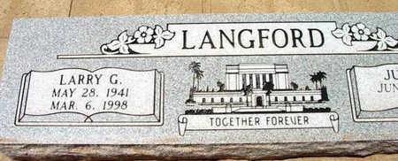 LANGFORD, Larry G. - Yavapai County, Arizona