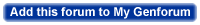 Add this forum to My GenForum