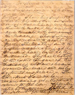 Lamar to Linney, 1839
